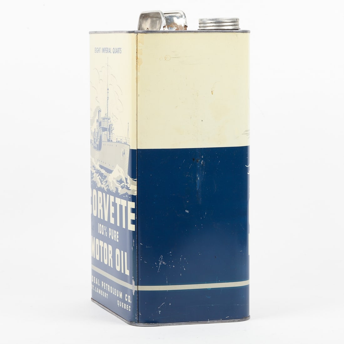 Corvette Motor Oil 8 Imperial Quarts Can - 5