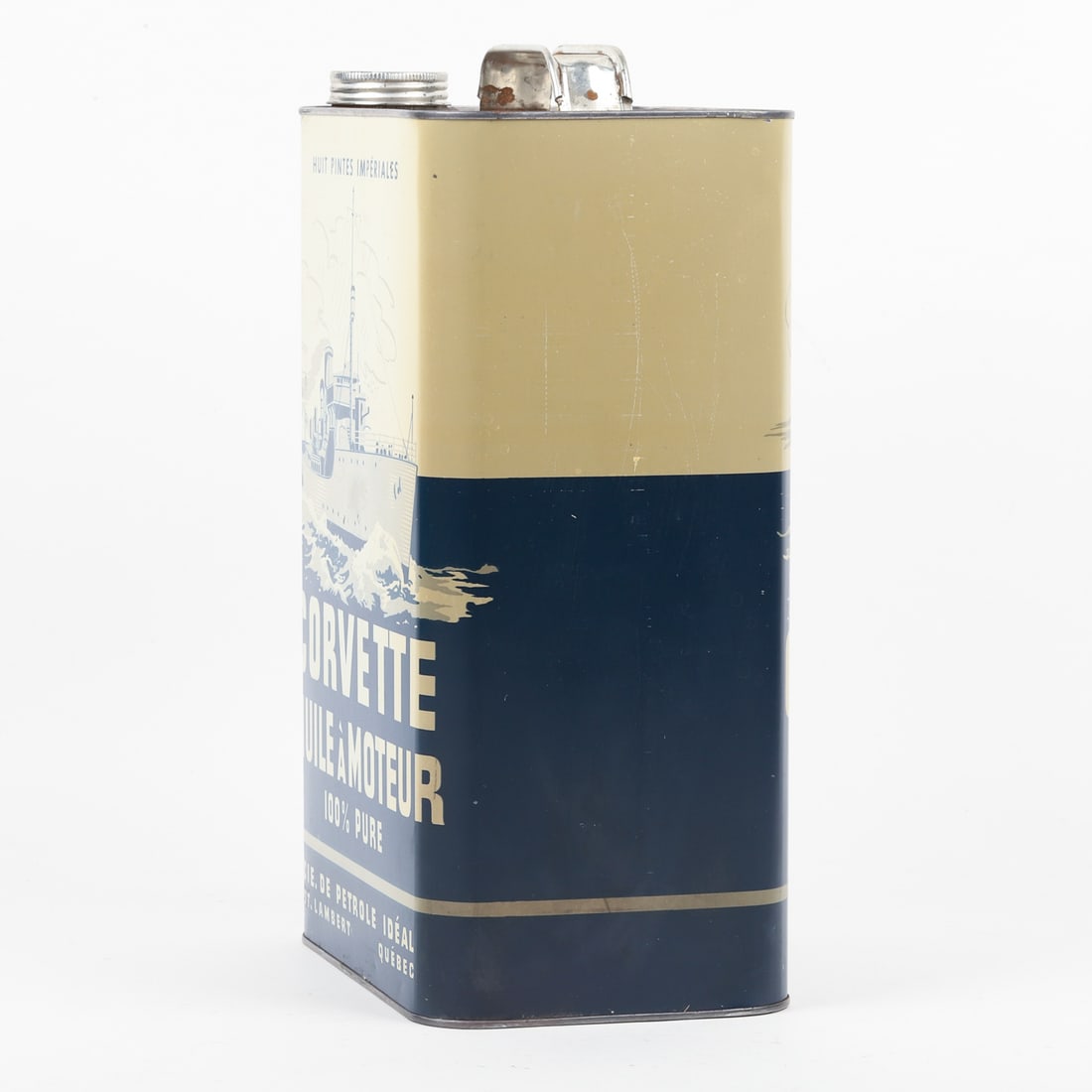 Corvette Motor Oil 8 Imperial Quarts Can - 6