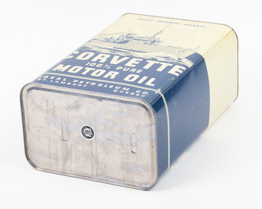 Corvette Motor Oil 8 Imperial Quarts Can - 8