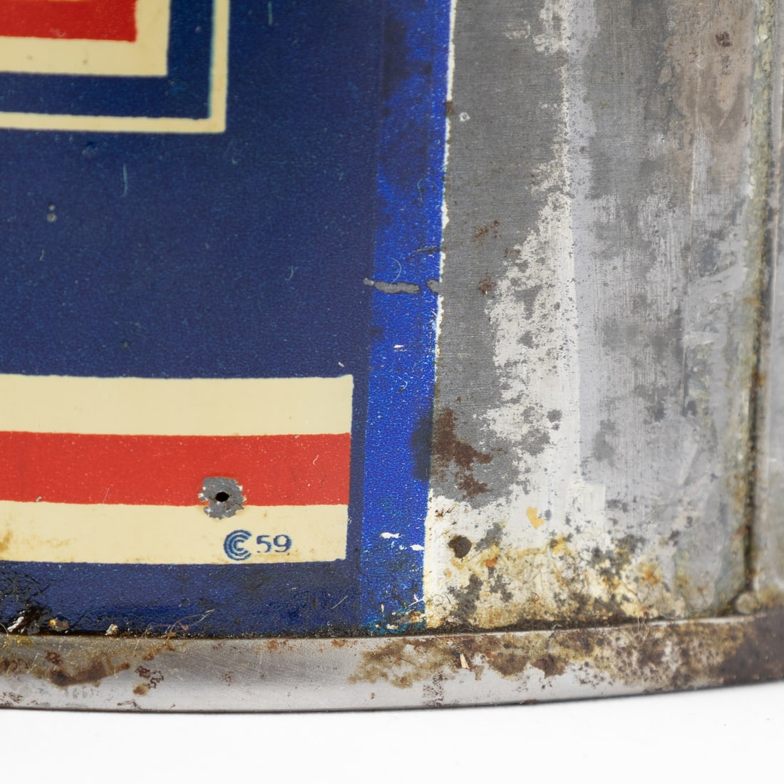 Red Indian Aviation Motor Oil Imperial Quart Can - 6