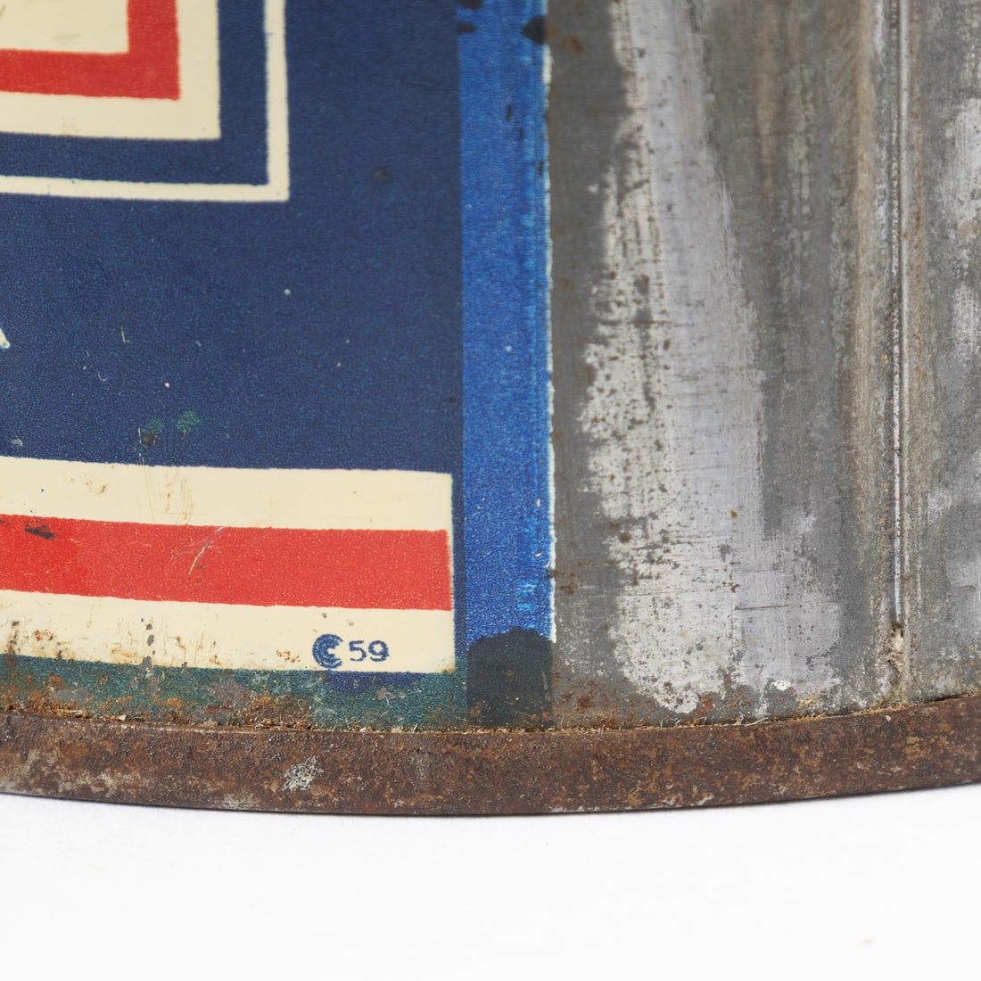 Red Indian Aviation Motor Oil Imperial Quart Can - 6