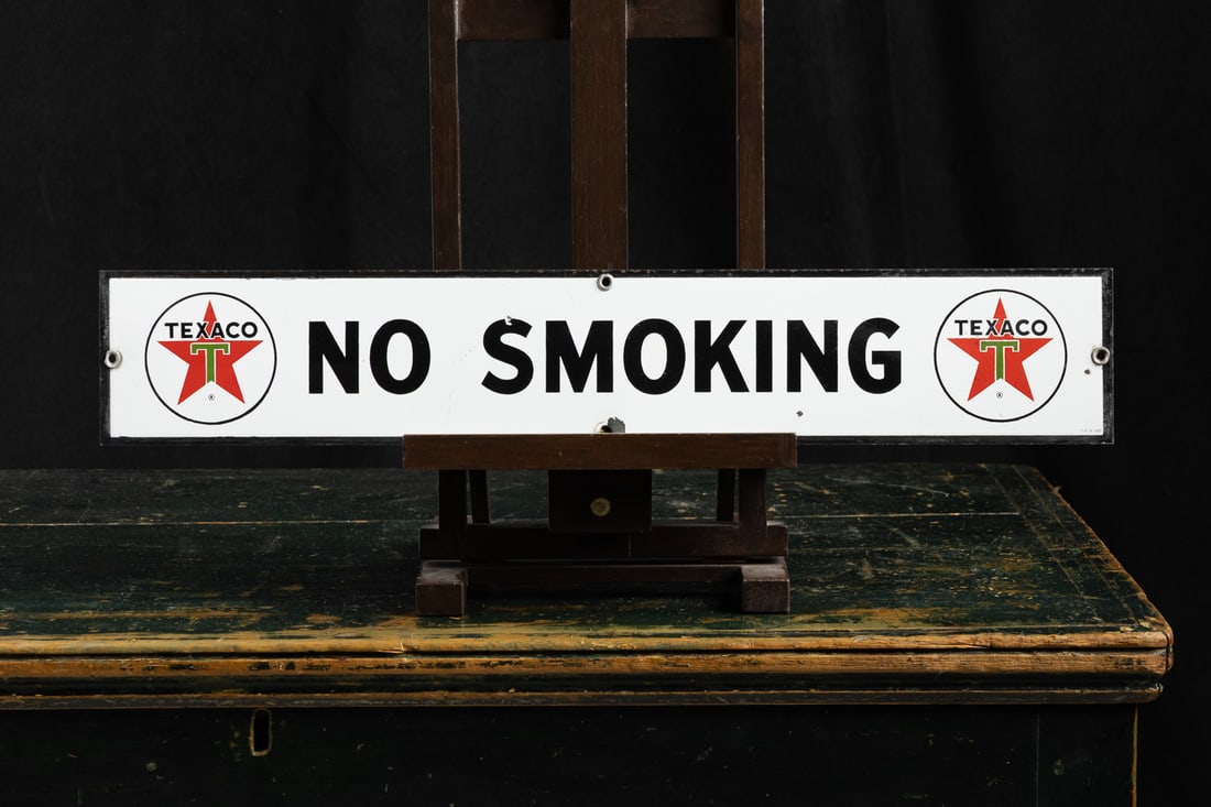 Texaco "No Smoking" Sign - 6