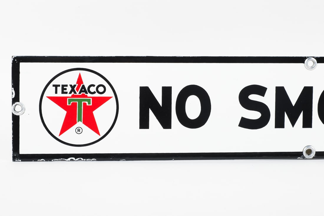 Texaco No Smoking Sign - 2