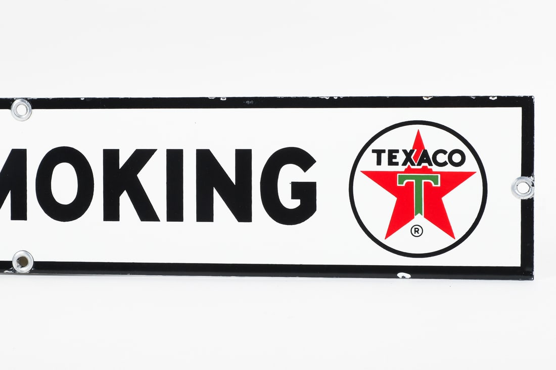 Texaco No Smoking Sign - 3