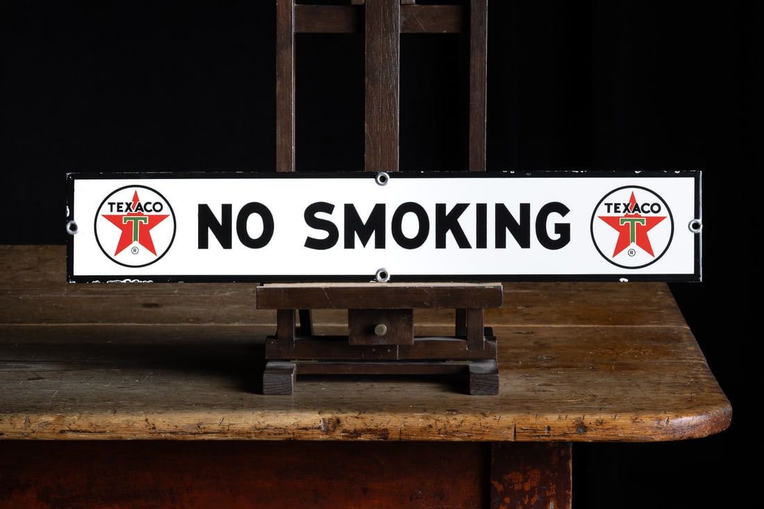 Texaco No Smoking Sign - 5