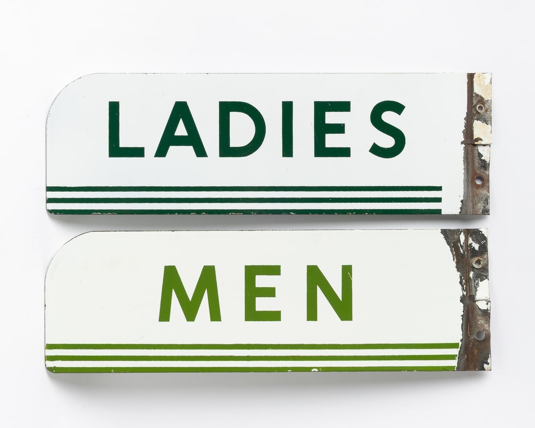 Texaco Restroom Signs - 4