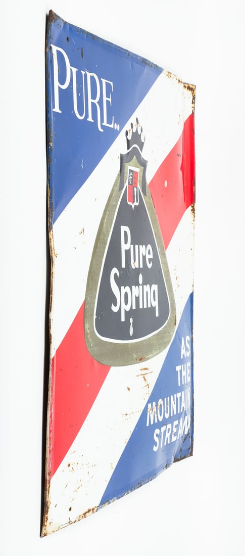 Pure Spring Soda Sign - 3