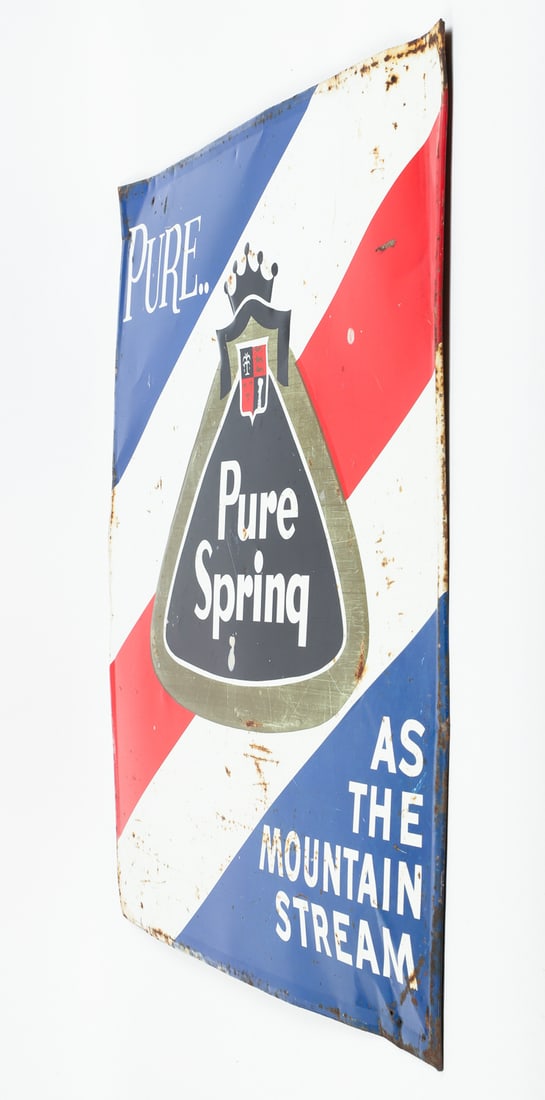 Pure Spring Soda Sign - 4
