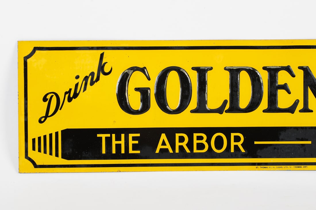 Golden Glow The Arbor Port Dover Sign - 2