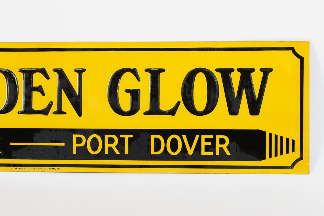 Golden Glow The Arbor Port Dover Sign - 3
