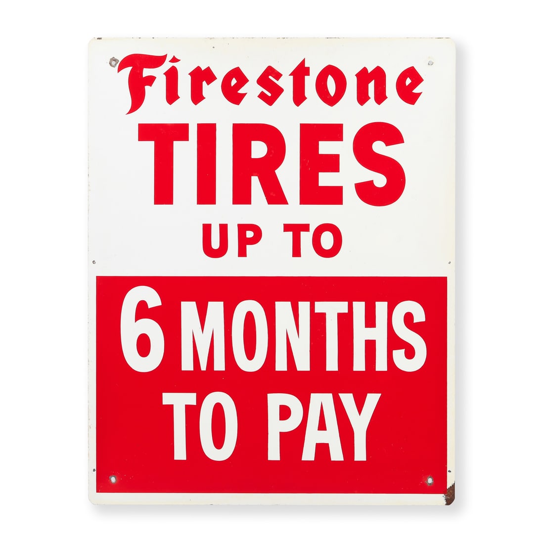 Firestone Town & Country Tires Sign - 4