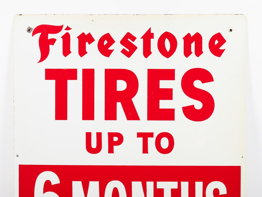 Firestone Town & Country Tires Sign - 5