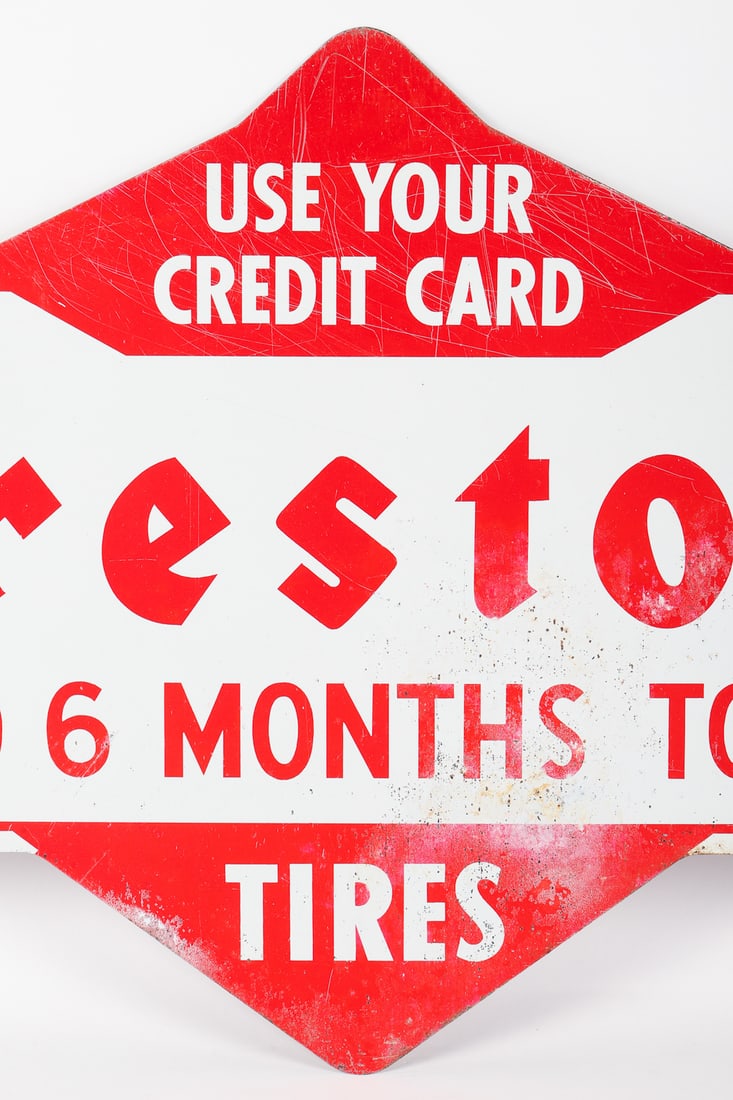 Firestone Credit Card Insert Sign - 4
