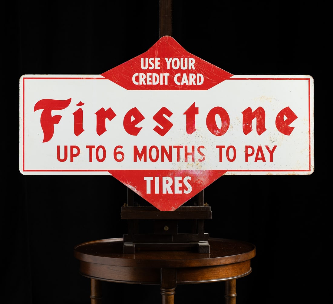 Firestone Credit Card Insert Sign - 9