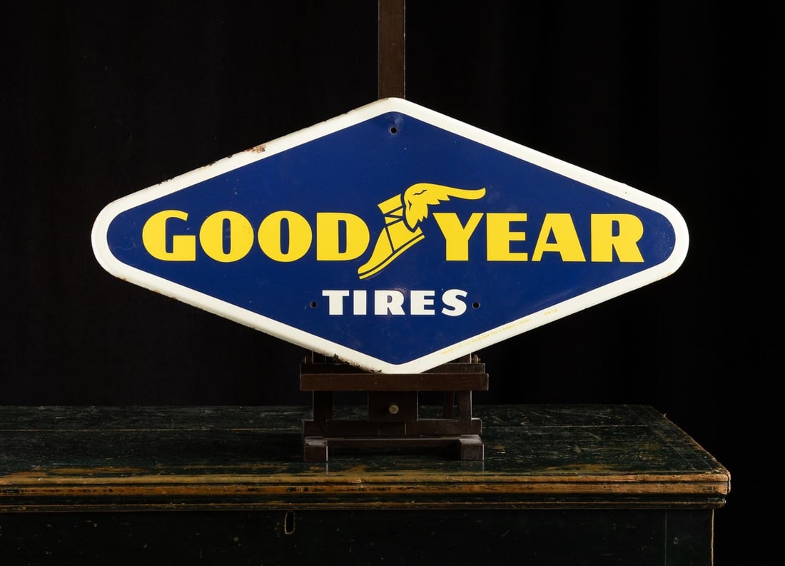 Goodyear Tire Stand Sign - 2