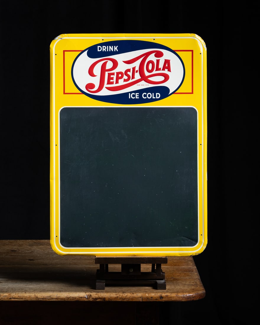 Pepsi-Cola "Ice Cold" Menu Board - 8