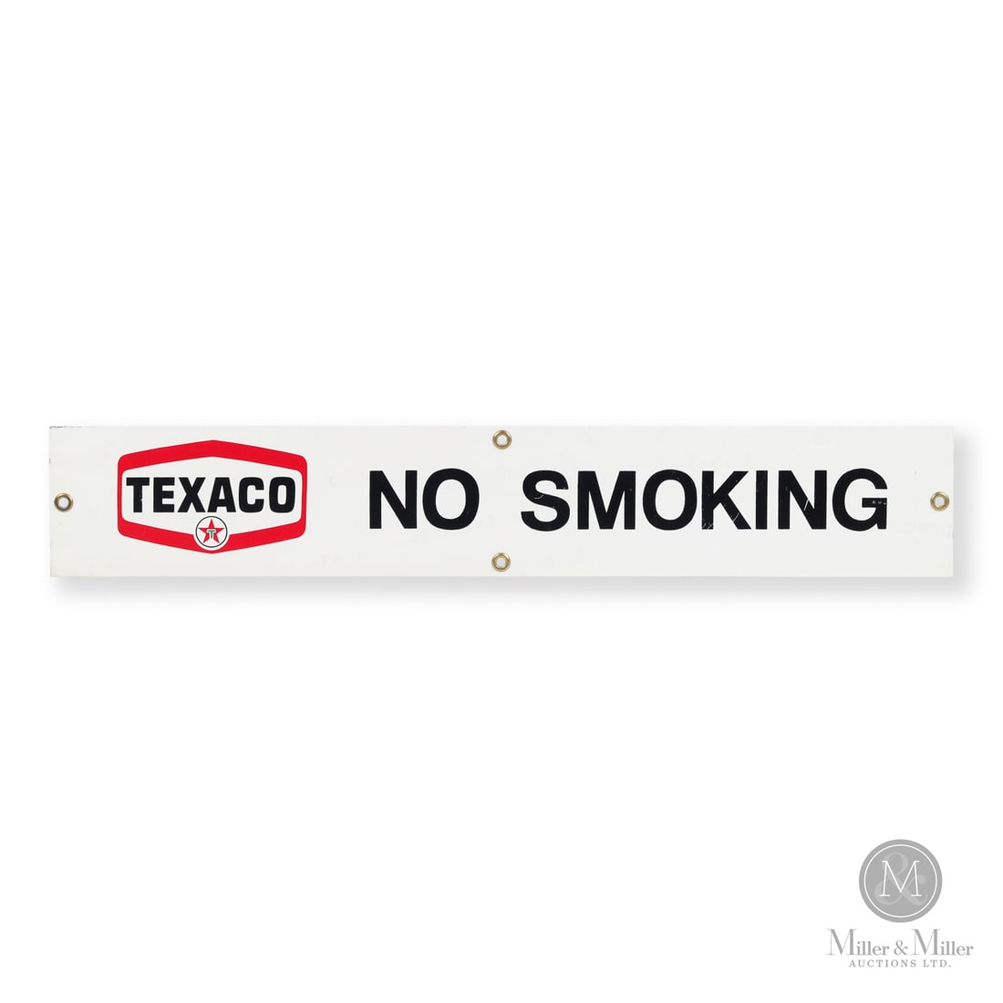 Texaco "No Smoking" Sign (1 of 5)