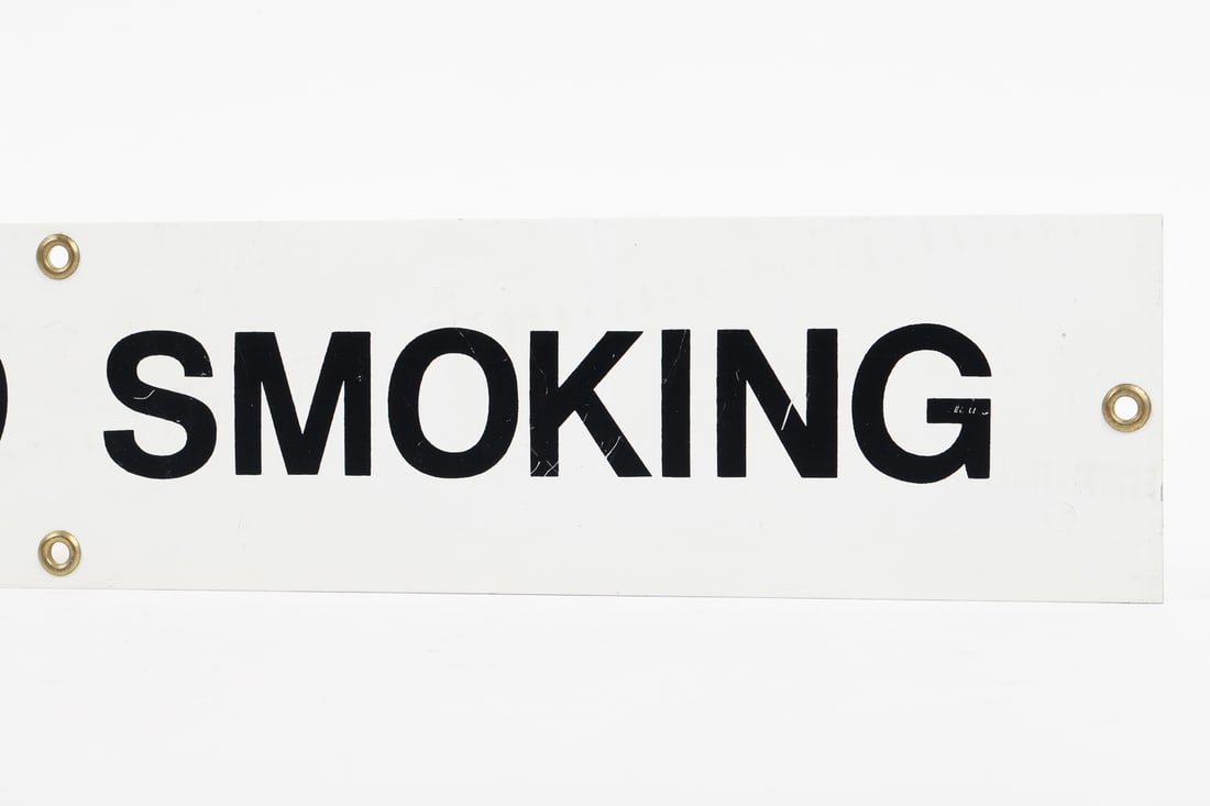 Texaco "No Smoking" Sign - 4