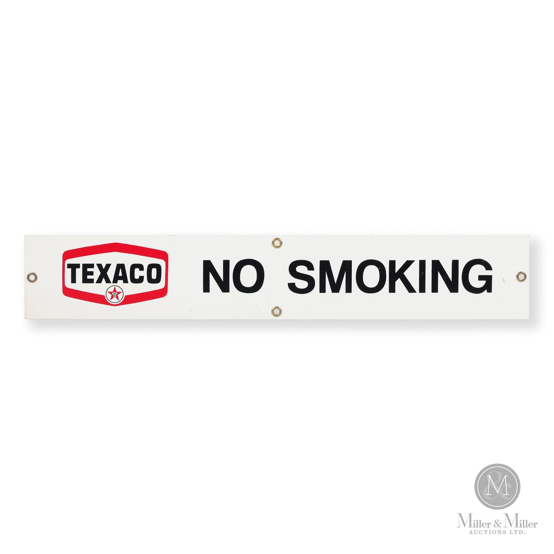 Texaco "No Smoking" Sign (1 of 5)