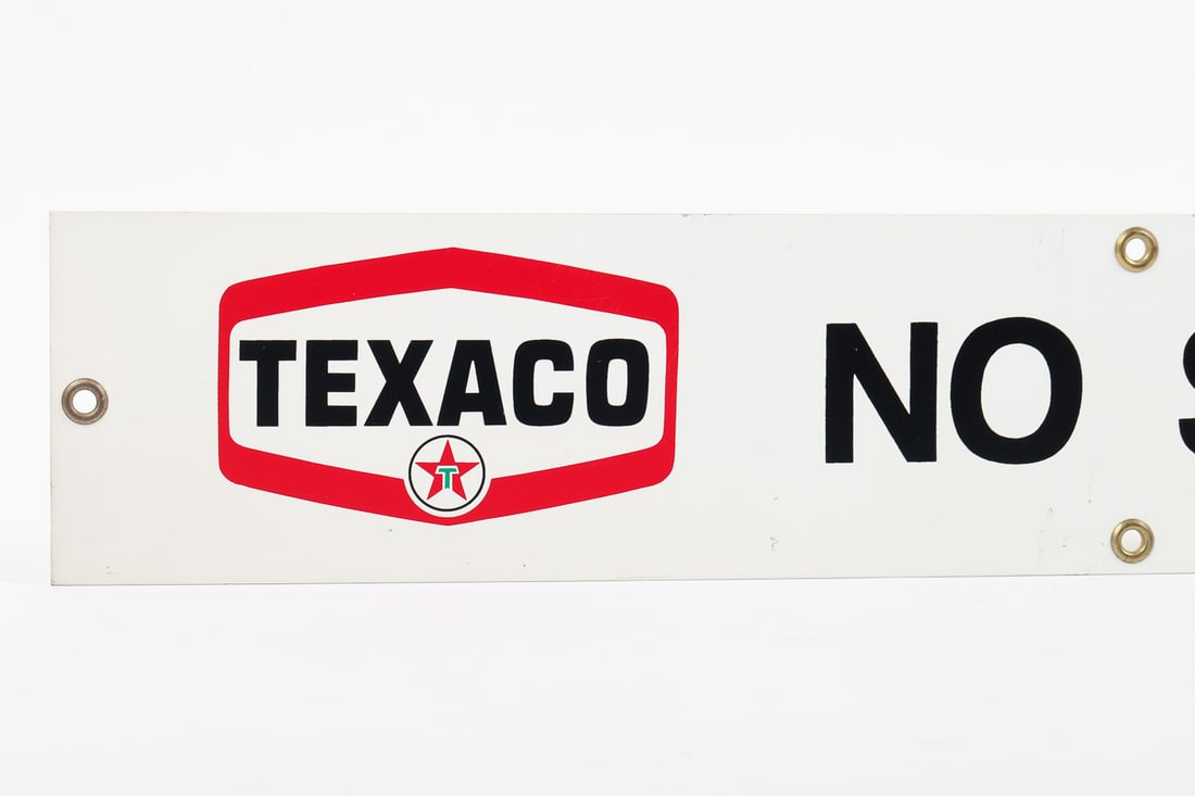 Texaco "No Smoking" Sign - 2