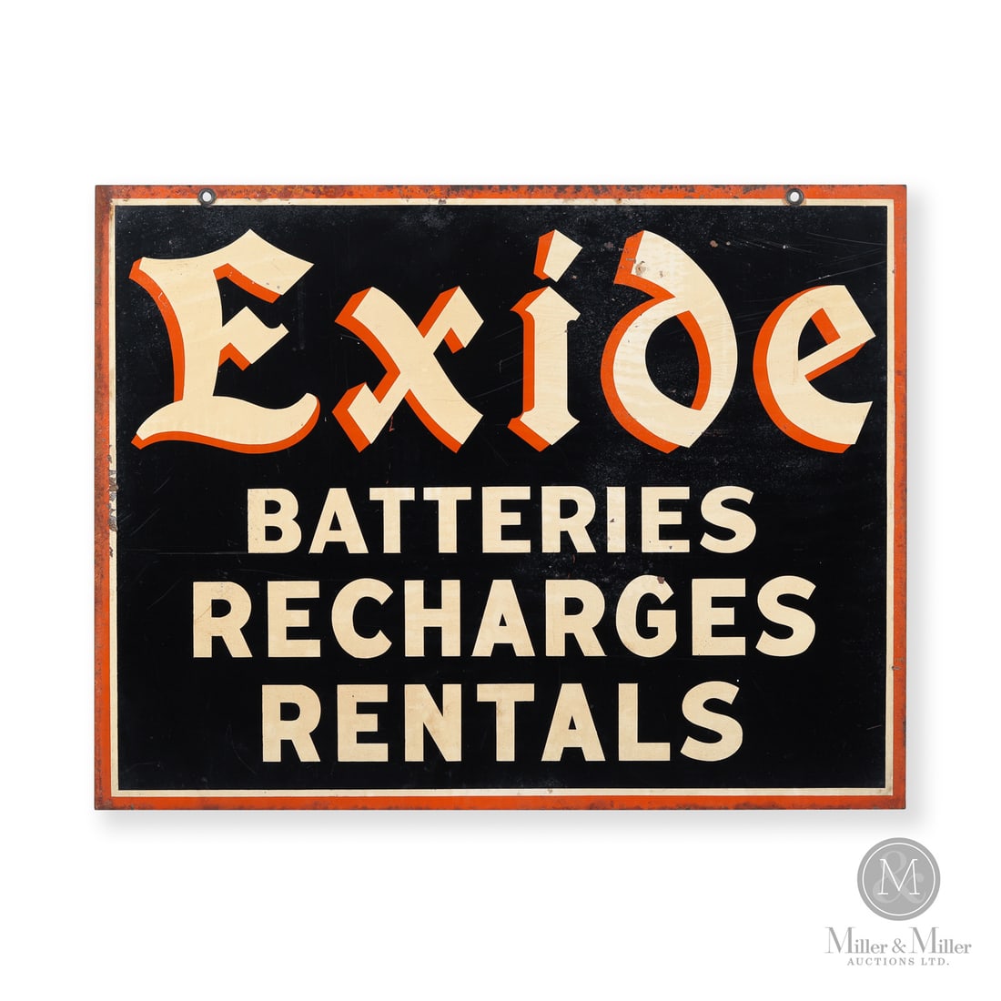 Exide Batteries Rentals Sign (1 of 7)