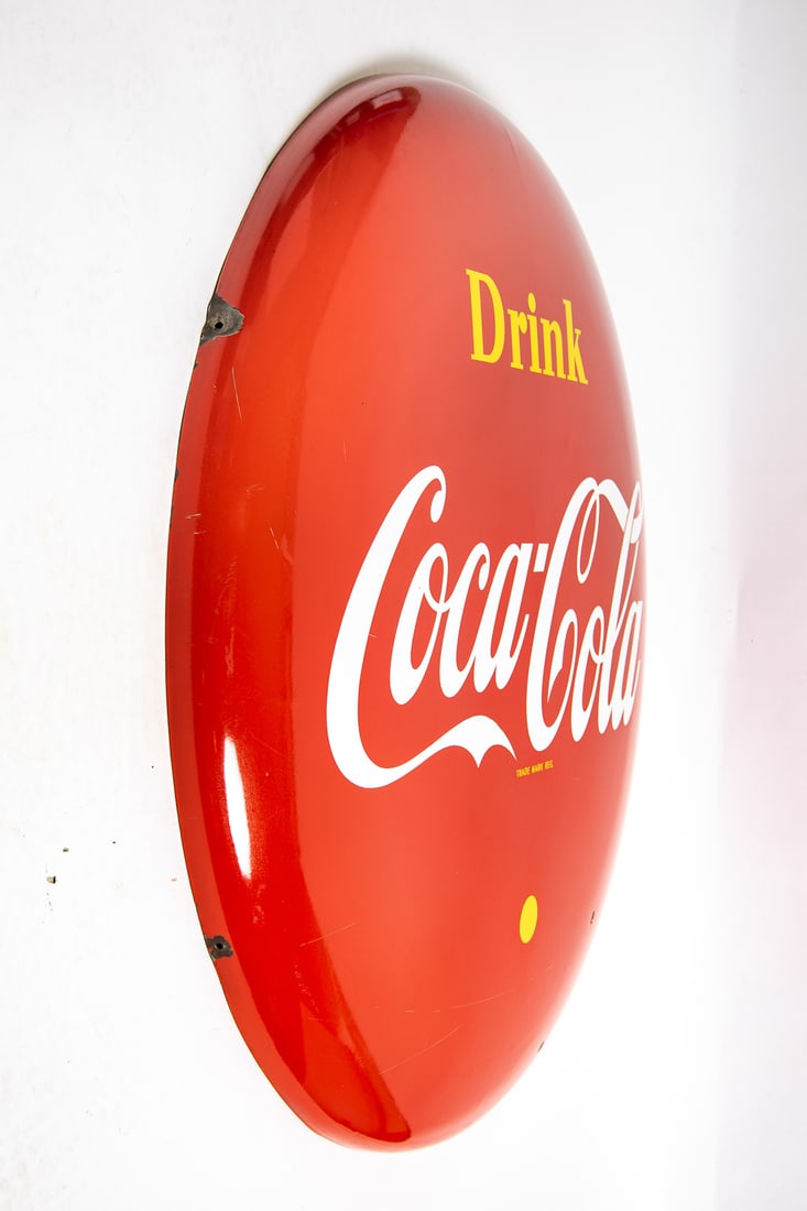 Coca-Cola 4' Button Sign - 2