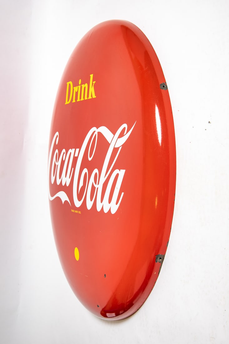 Coca-Cola 4' Button Sign - 3