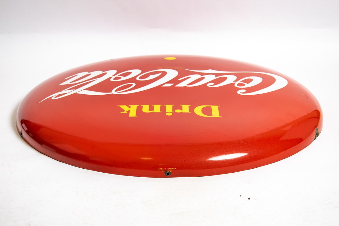 Coca-Cola 4' Button Sign - 5