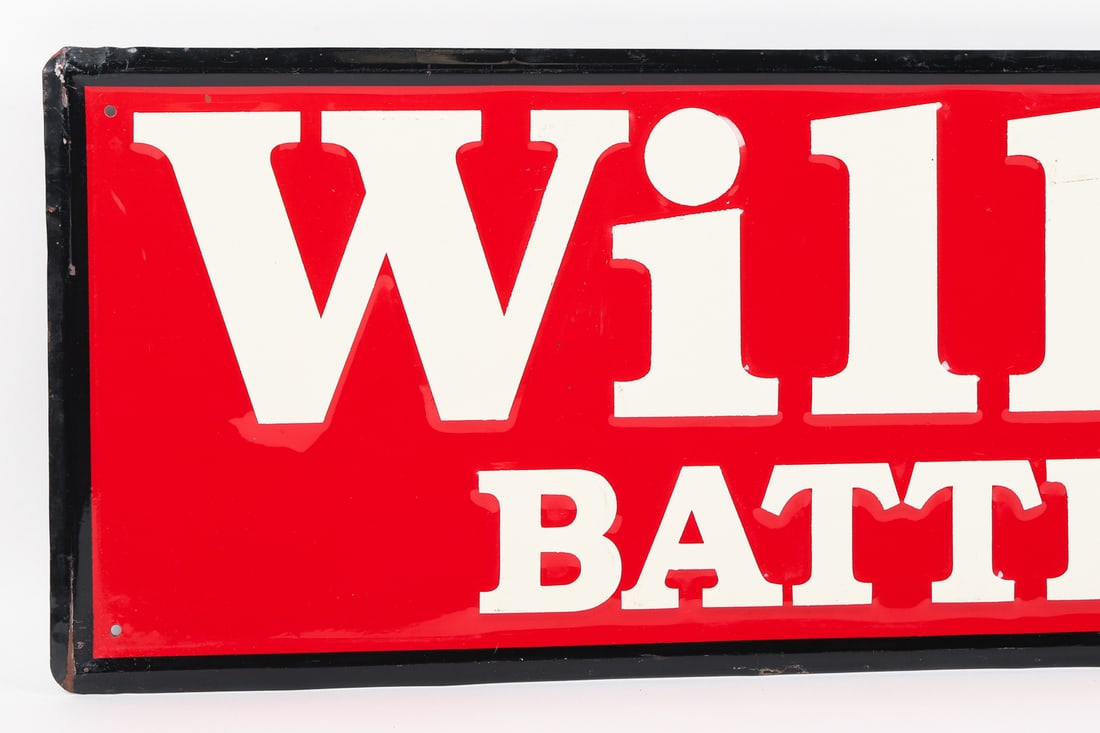 Willard Batteries Sign - 2