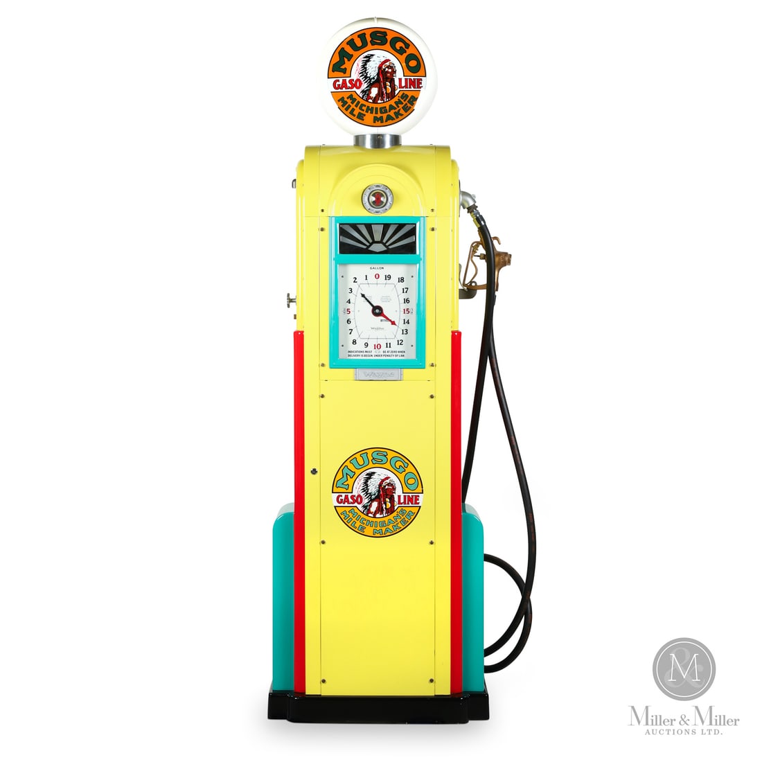 Wayne Model 866 Clock-Face Gasoline Pump (1 of 14)