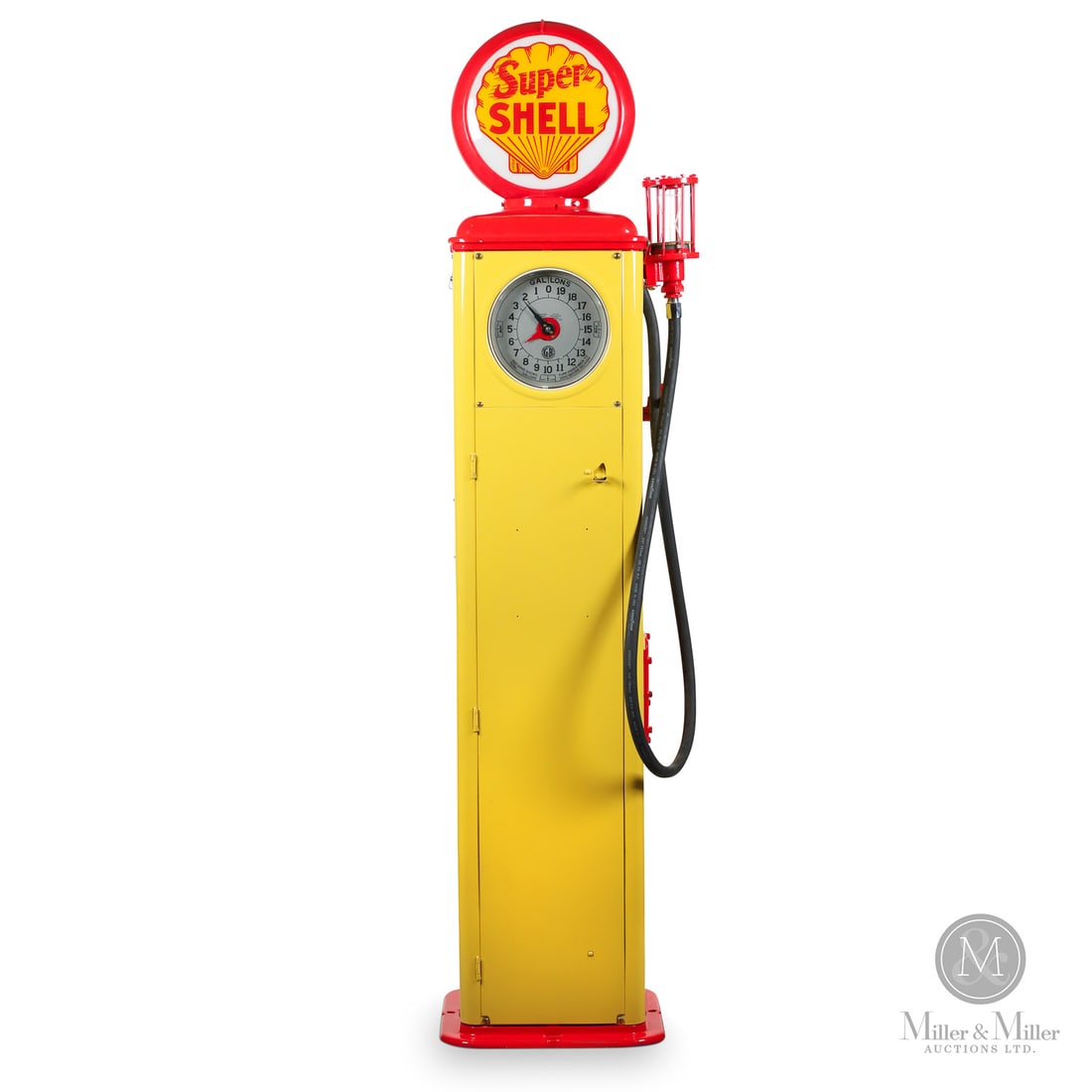 Gilbert and Barker Model 293 Clock-Face Gas Pump (1 of 14)