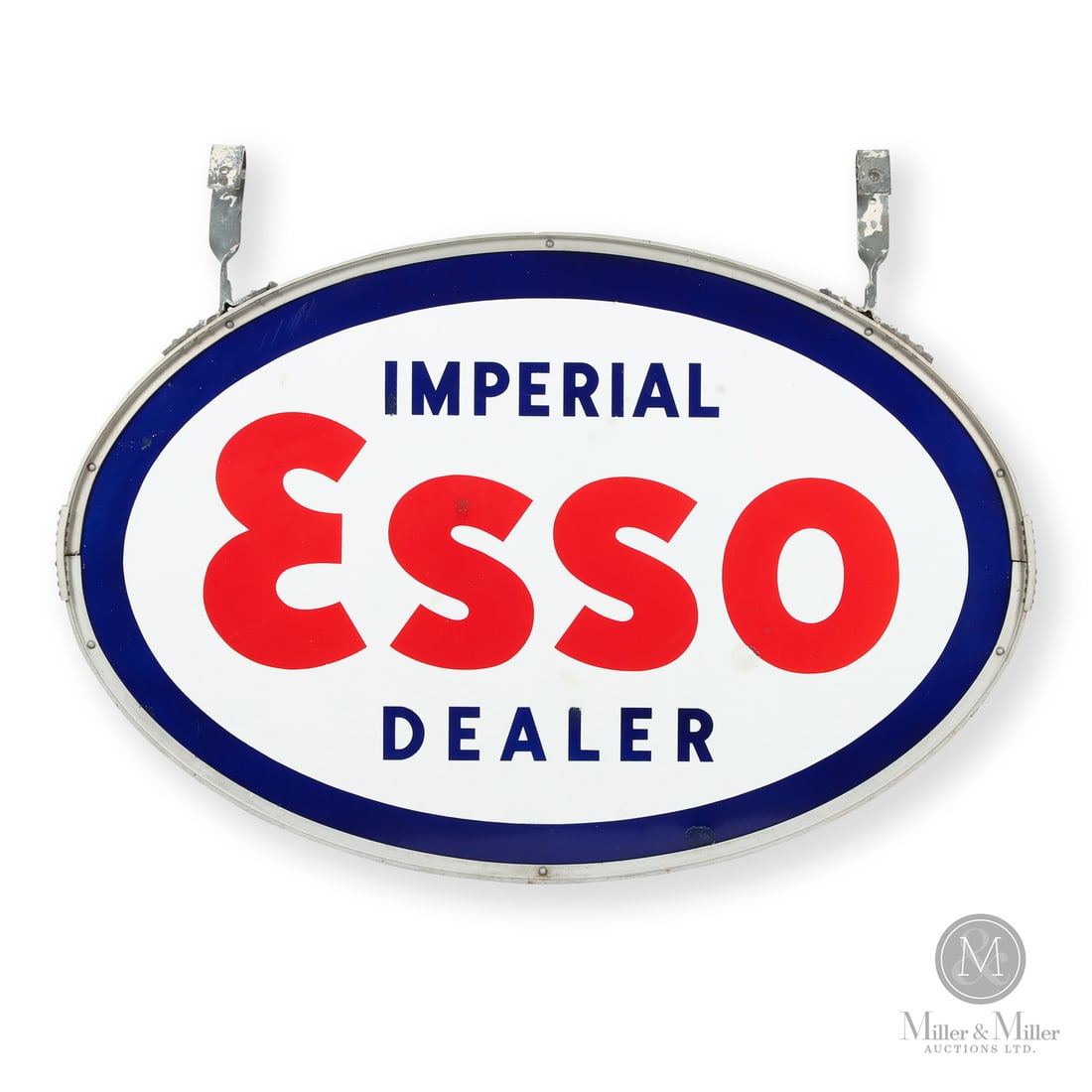 Esso Bilingual Service Station Sign (1 of 13)