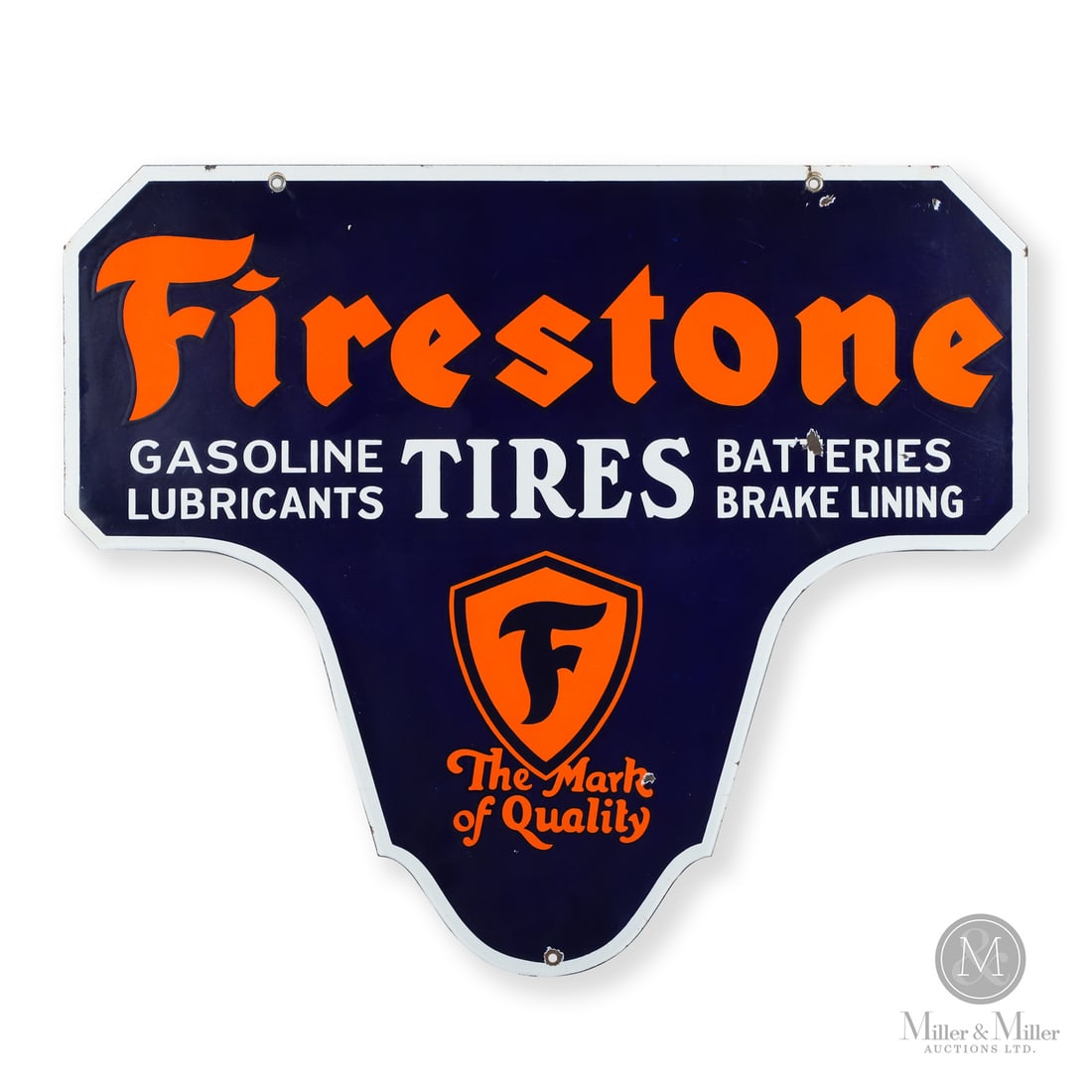Firestone Tires "The Mark of Quality" Sign (1 of 8)