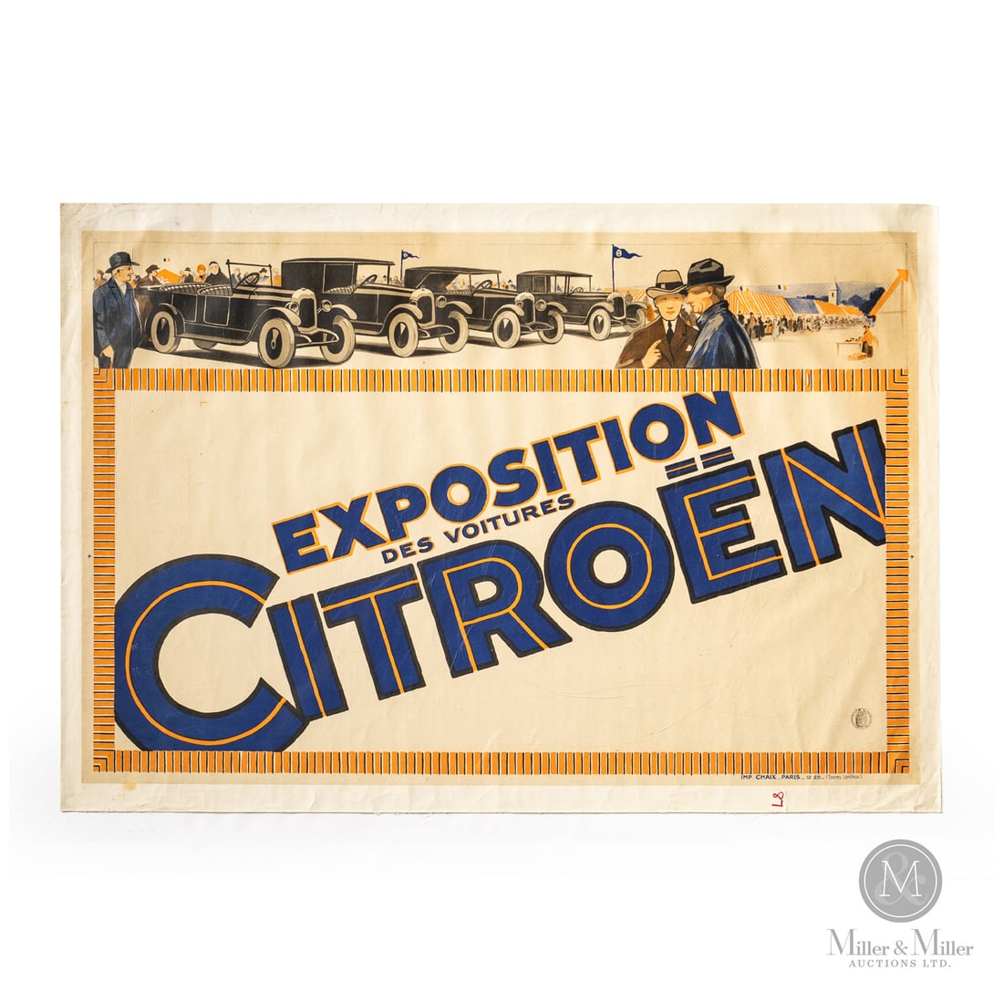 Citroen "Exposition Des Voitures" Poster (1 of 5)