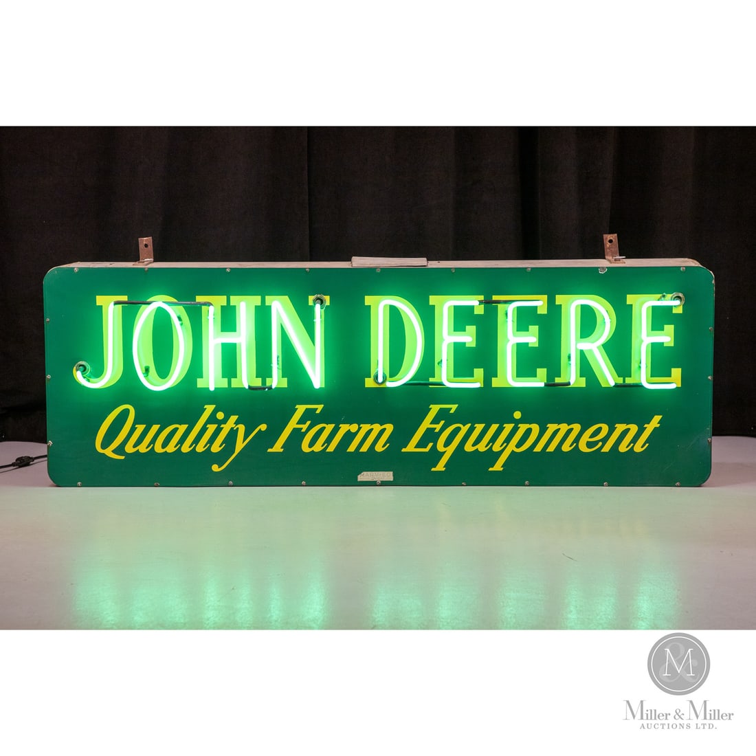 John Deere Neon Dealer Sign (1 of 9)