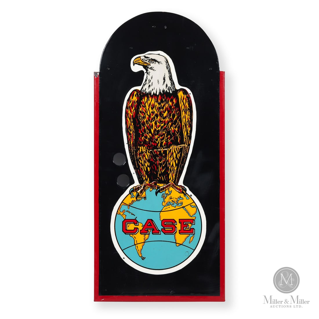 Case "Old Abe" Eagle on Globe Neon Sign Panel (1 of 9)
