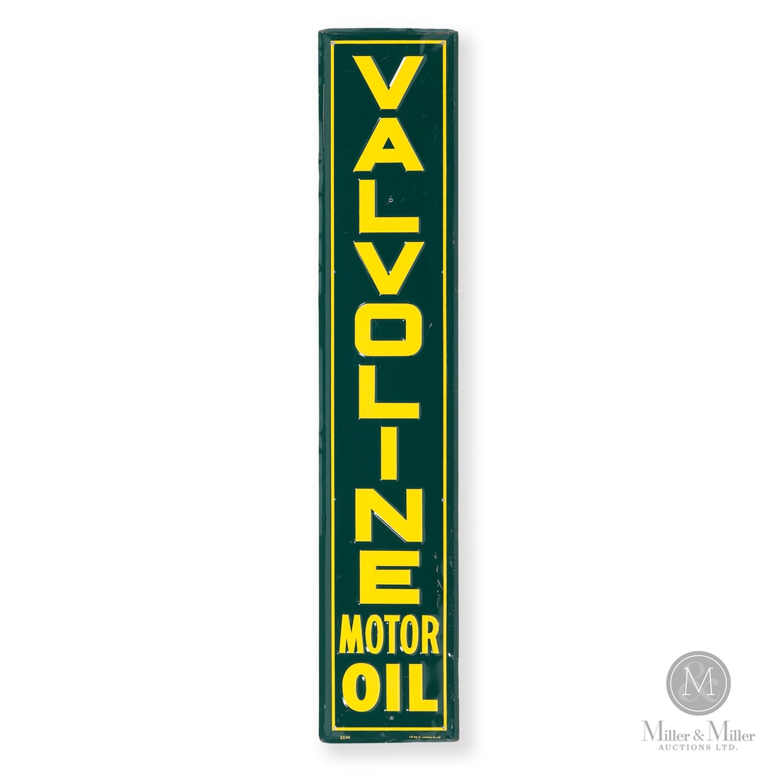 Valvoline Motor Oil Vertical Sign (1 of 10)