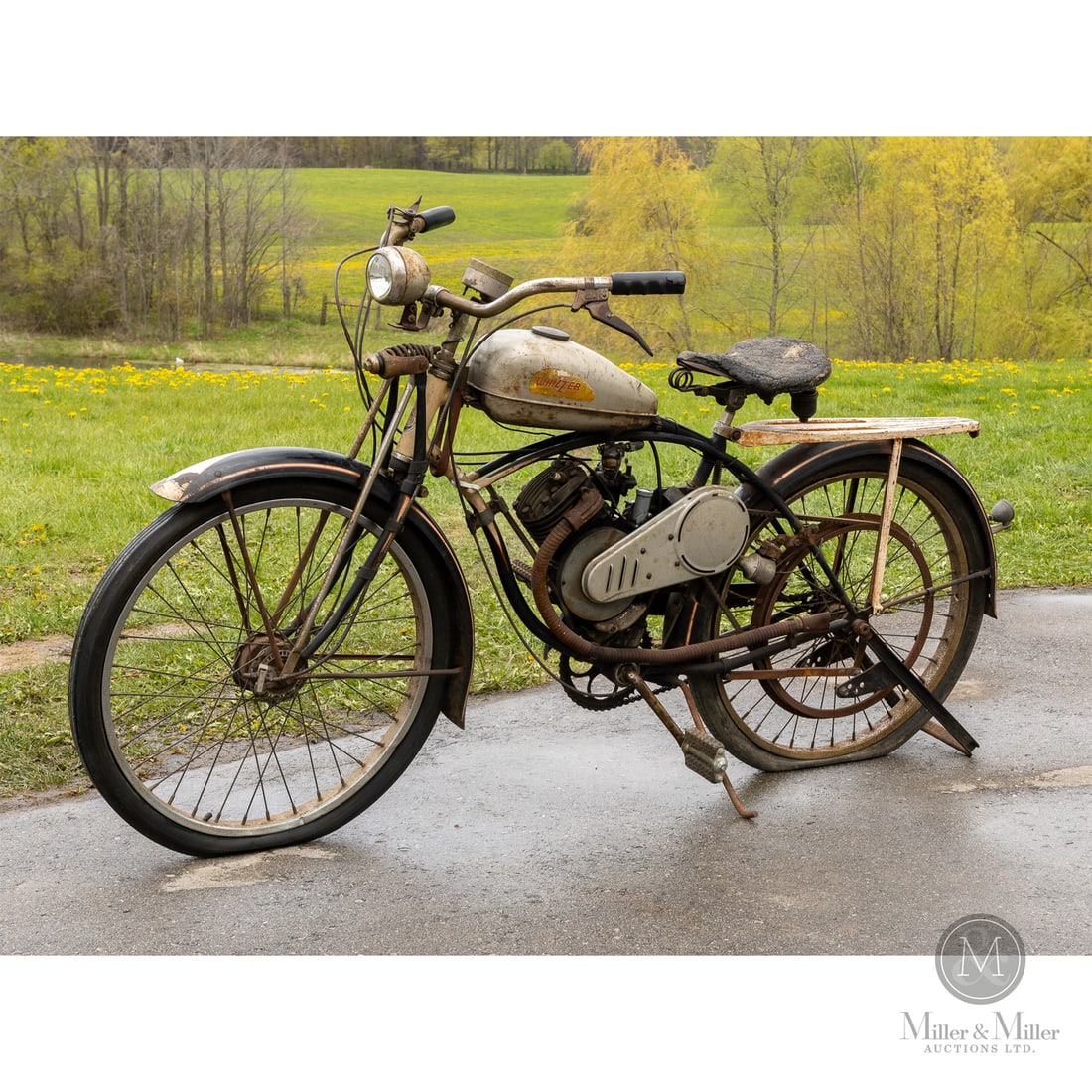 1948 Whizzer Model H Motorized Bicycle (1 of 9)