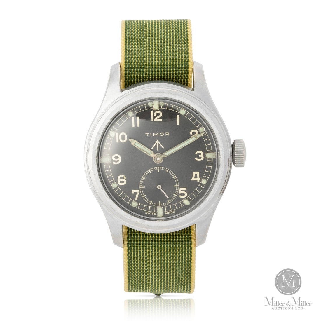 Timor, "WWW" Military Field Watch: Swiss. Stainless steel. The Timor "W.W.W." is a legendary military timepiece and a member of the celebrated "Dirty Dozen," a group of watches commissioned by the British Ministry of Defence during