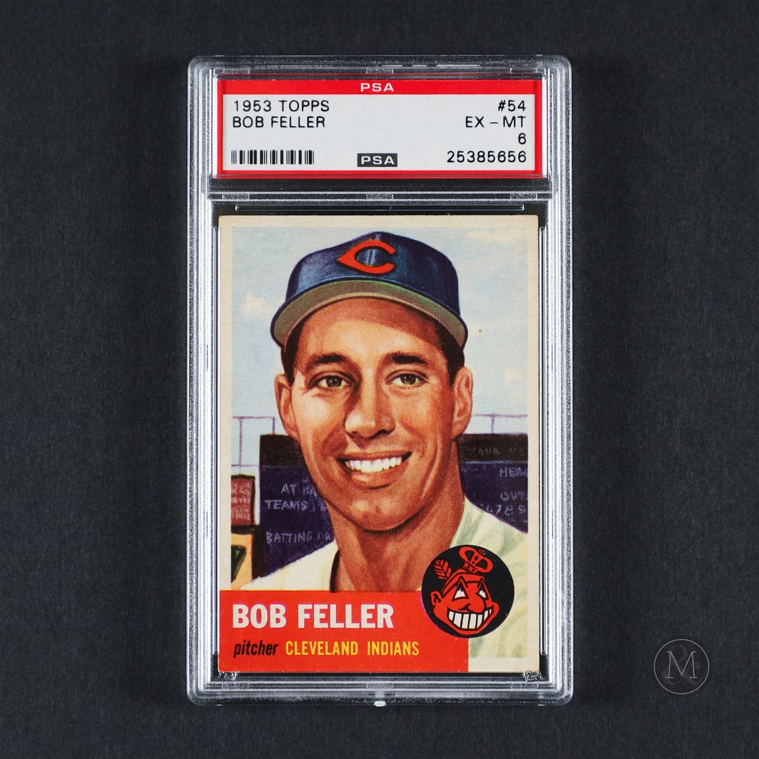 1953 Topps #54 Bob Feller (PSA 6 EX-MT) (1 of 2)