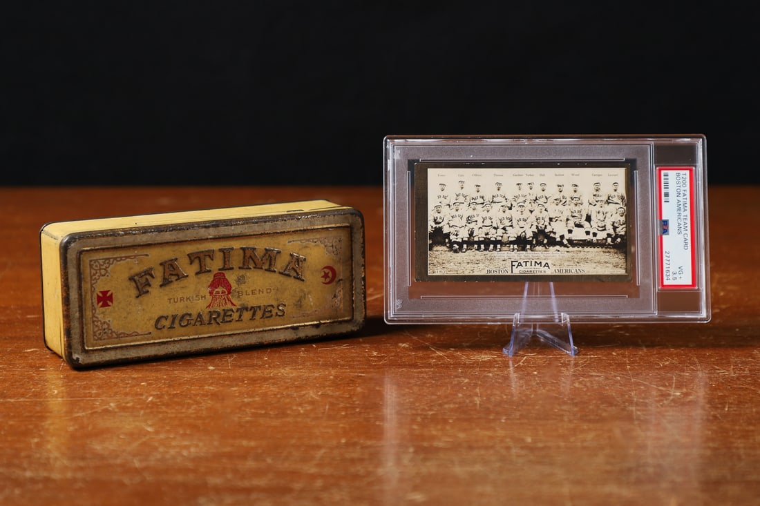 1913 Fatima Team Card Boston Americans (PSA 3.5 VG+) - 3