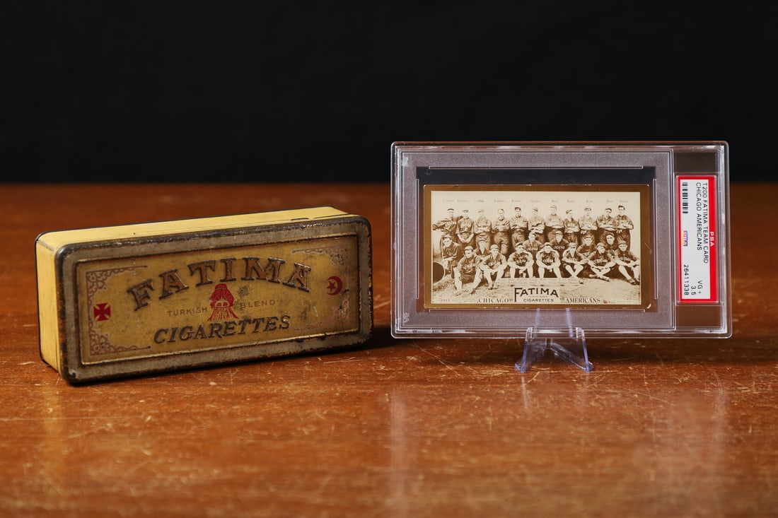 1913 Fatima Team Card Chicago Americans (PSA 3.5 VG+) - 3