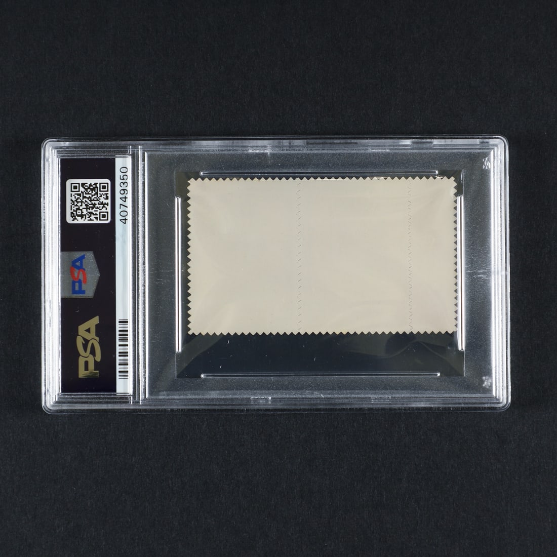 1962 Stamp Panel Hank Aaron/Mickey (PSA 7 NM) - 2