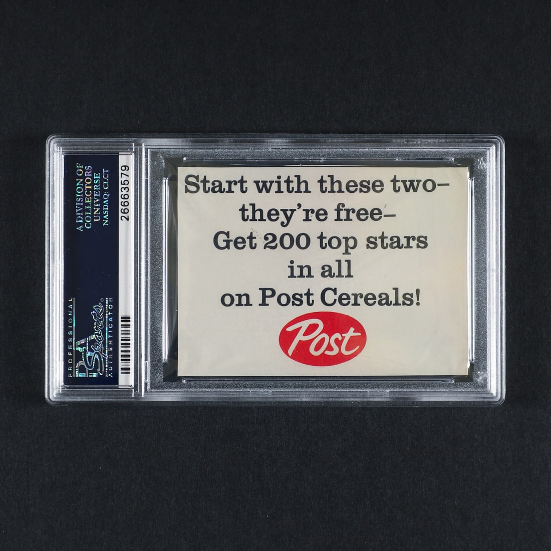 1962 Post Cereal Life Mag. #5 Mickey Mantle (PSA 6 EX-MT) - 2