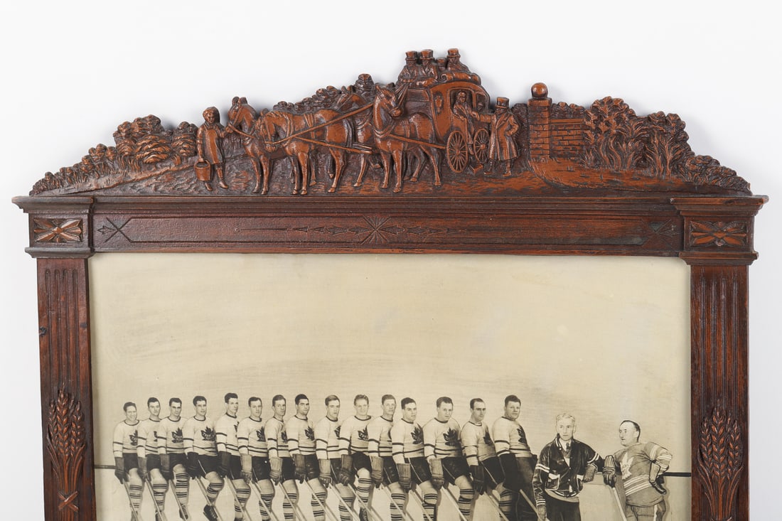 1938-39 Molson's Sports Displays #8 Toronto Maple Leafs Team - 3