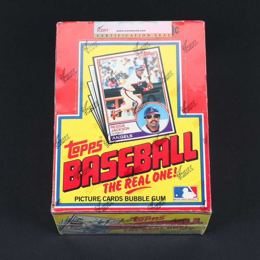 1983 Topps Baseball Wax Box w/ 36/36 Packs (Icert A3) - 2