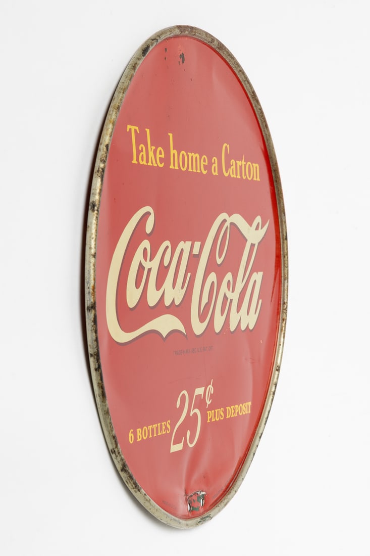 Coca-Cola 6-Pack Rack Topper Sign - 5