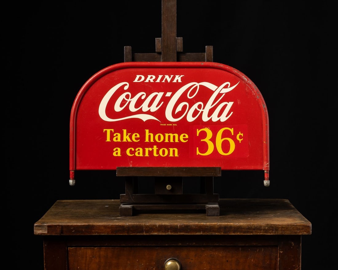 Coca-Cola Rack Topper Sign - 2