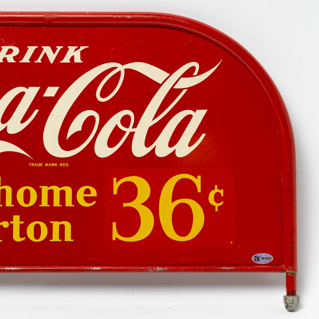Coca-Cola Rack Topper Sign - 7