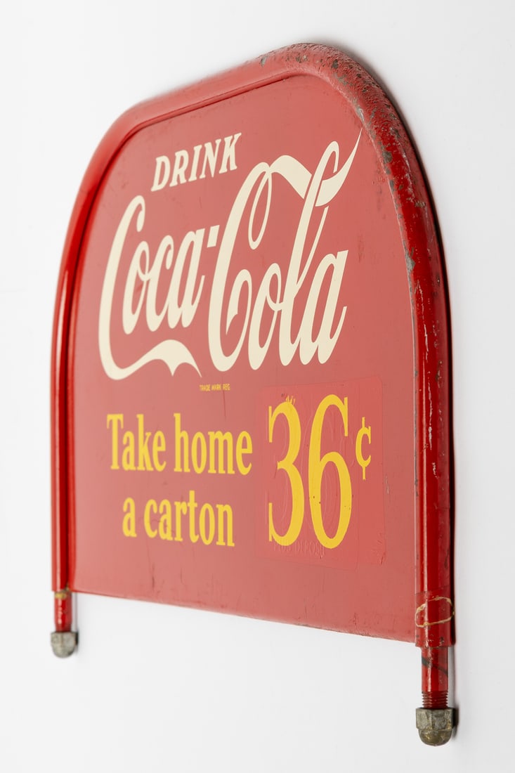Coca-Cola Rack Topper Sign - 9